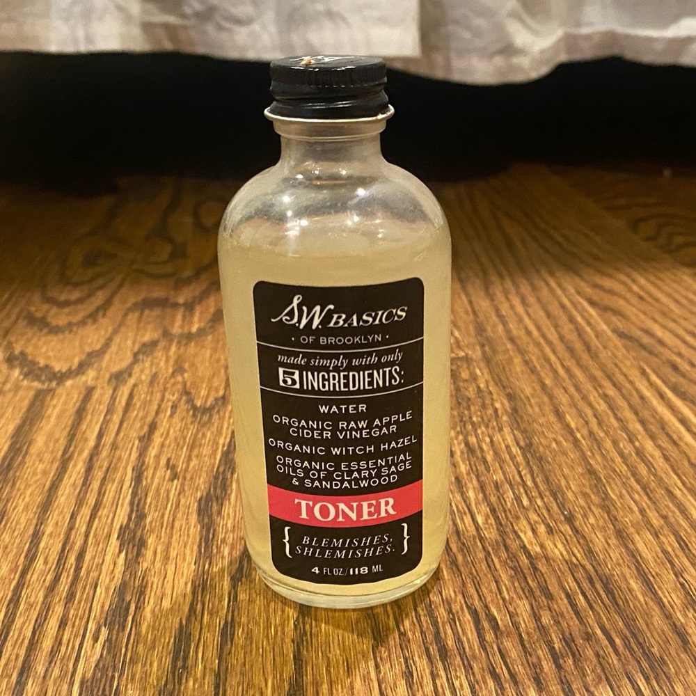 S. W. Basics Witch Hazel Face Toner for Sensitive Skin 4 oz